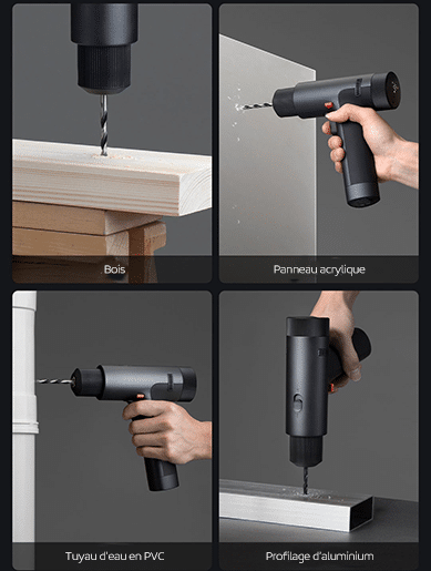 Perçage divers matériaux