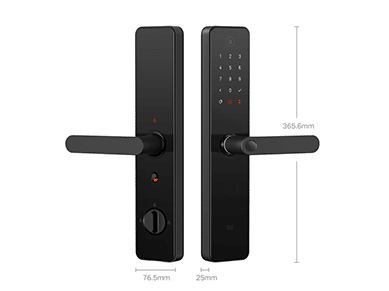 Dimension de la serrure complète