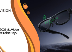 CES 2026 : LLVision lance Leion Hey2, les lunettes AR de traduction professionnelle