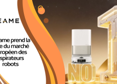 Dreame prend la tête du marché européen des aspirateurs robots
