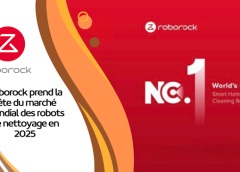 Roborock prend la tête du marché mondial des robots de nettoyage en 2025