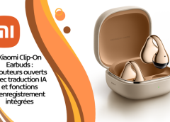Xiaomi Clip-On Earbuds : Xiaomi mise sur les écouteurs ouverts avec traduction IA et fonctions d’enregistrement intégrées