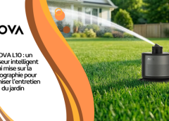 MOVA L10 : un arroseur intelligent qui mise sur la cartographie pour optimiser l’entretien du jardin