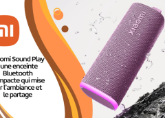 Xiaomi Sound Play : une enceinte Bluetooth compacte qui mise sur l’ambiance et le partage