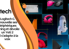 Logitech G renouvelle ses périphériques gaming et dévoile un Yeti 2 qui s’adapte à la voix
