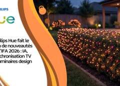 Philips Hue fait le plein de nouveautés à l’IFA 2026 : IA, synchronisation TV et luminaires design