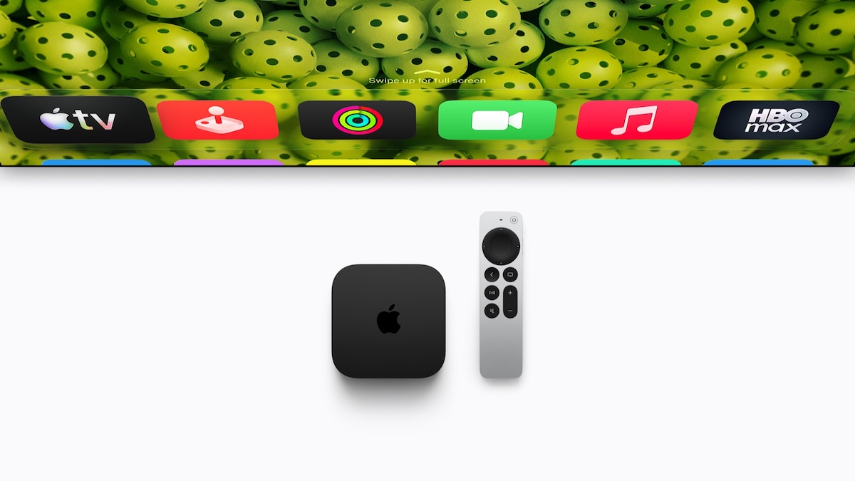 La nouvelle Apple TV 4K et sa télécommande