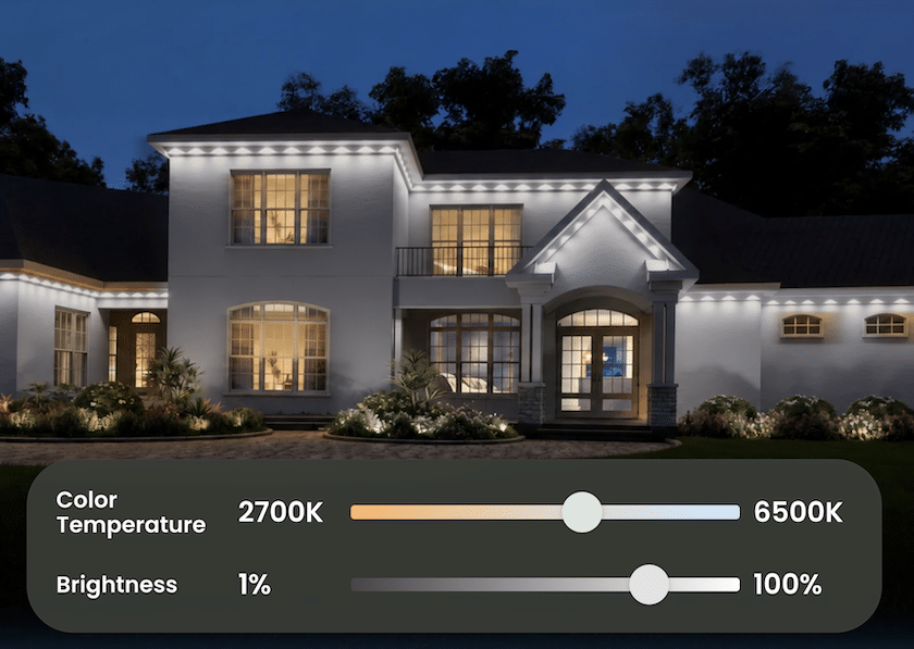 SwitchBot Permanent Outdoor Lights : 30 m de LED Matter pour illuminer votre maison toute l’année