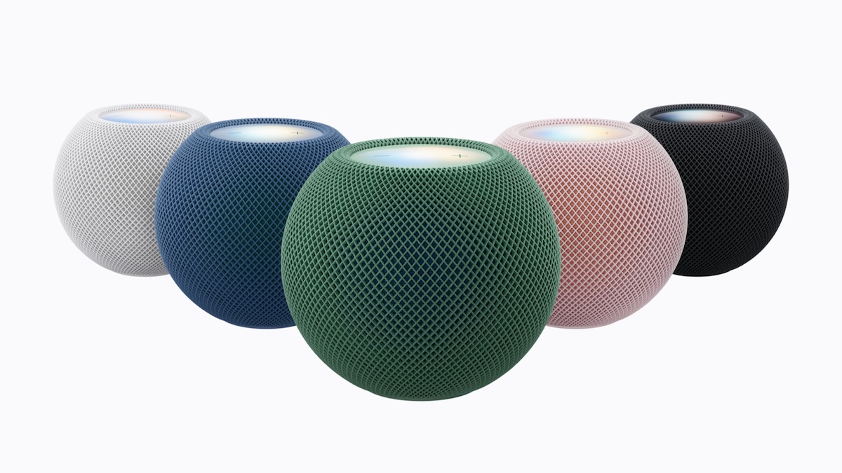 Le HomePod mini 2 dans ses cinq coloris