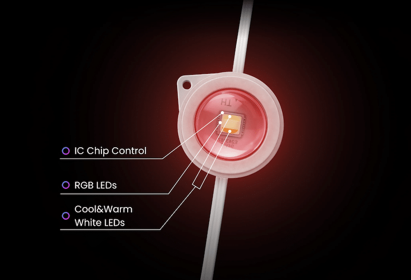 SwitchBot Permanent Outdoor Lights : 30 m de LED Matter pour illuminer votre maison toute l’année
