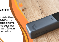 Test de la Pisen TP-D106 : La batterie externe ultime de 240W pour les créateurs nomades