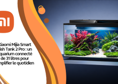 Xiaomi Mijia Smart Fish Tank 2 Pro : un aquarium connecté de 31 litres pour simplifier le quotidien