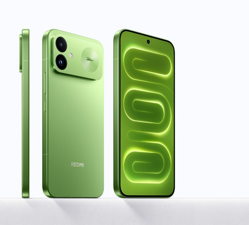 REDMI K100 vert de face et de dos